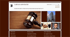 Desktop Screenshot of larosalaw.com